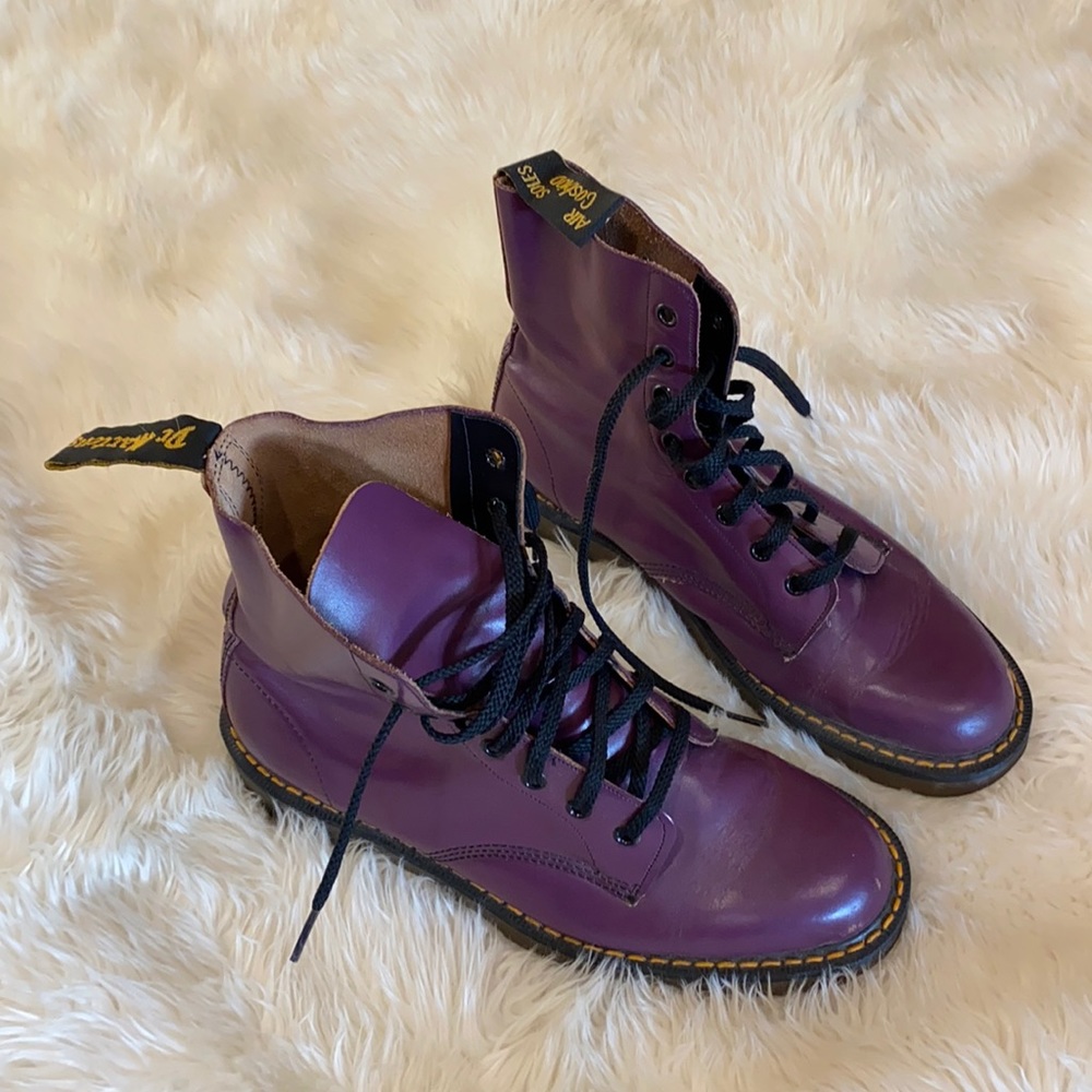 Dr Martens Purple Docs size 9